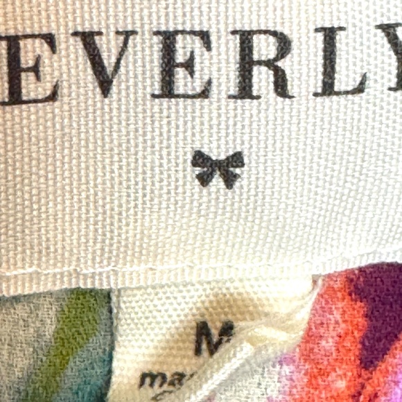 Everly Floral Bomber Jacket, EUC, Lined, Size Medium - Picture 4 of 8